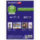 Папка для рисования А4, 20 л., 200 г/м2, BRAUBERG, 210х297 мм, 