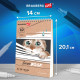 Скетчбук, белая бумага 100 г/м2, 140х201 мм, 60 л., гребень, жёсткая подложка, BRAUBERG ART DEBUT, 