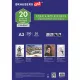 Папка для рисования БОЛЬШОГО ФОРМАТА А3, 20 л., 200 г/м2, BRAUBERG, 297х420 мм, 129224