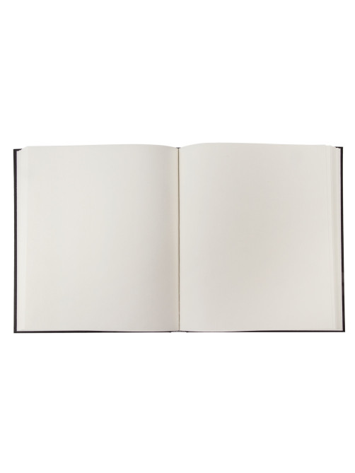 Скетчбук, слоновая кость 100 г/м2, 190х190 мм, 110 л., книжный твердый переплет, BRAUBERG ART CLASSIC, 113185