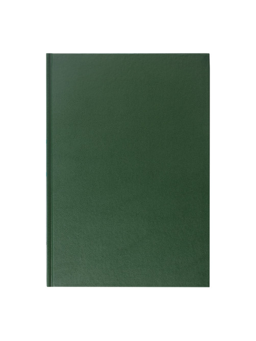 Книга учета 96 л., клетка, твердая, бумвинил, блок офсет, А4 200х290 мм, BRAUBERG, зеленая, 130222