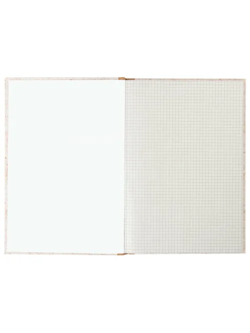 Книга учета 96 л., клетка, твердая, крафт, типографский блок, А4 200х290 мм, STAFF, 126500