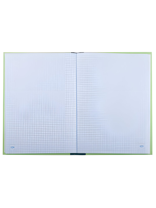 Книга учета 128 л., клетка, твердая, картон, блок офсет, нумерация, А4 205х287 мм, STAFF, 130062