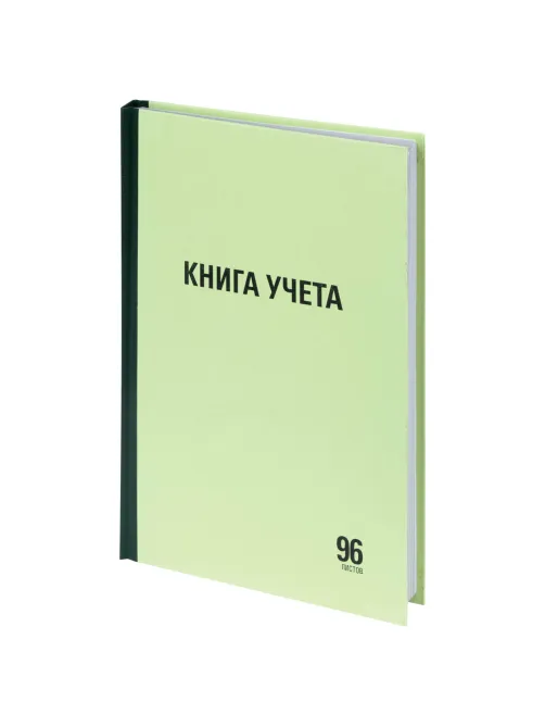 Книга учета 96 л., линия, твердая, типографский блок, А4 200х290 мм, STAFF, 130217