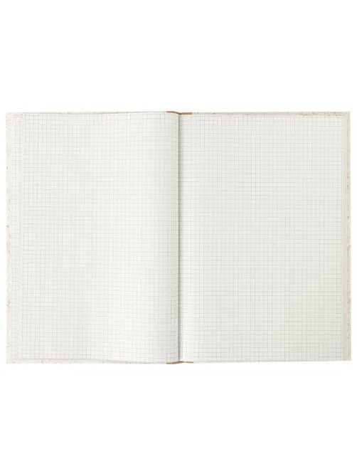 Книга учета 96 л., клетка, твердая, крафт, типографский блок, А4 200х290 мм, STAFF, 126500