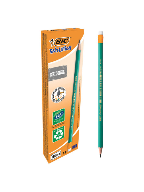 Карандаш чернографитный BIC, 1 шт., 