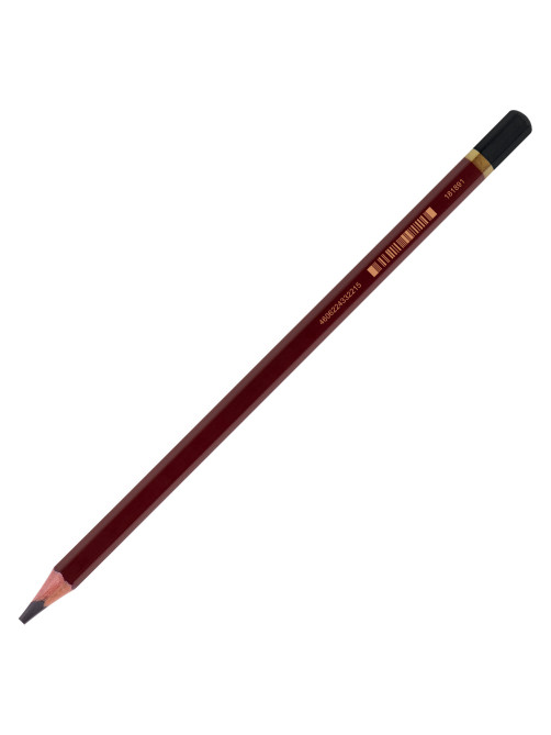 Карандаш чернографитный художественный 8B, 1 шт., BRAUBERG ART 