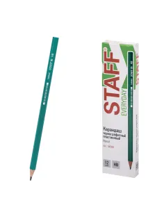 Карандаш чернографитный STAFF 