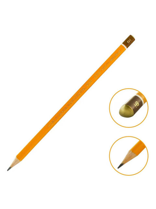 Карандаши чернографитные KOH-I-NOOR, НАБОР 12 шт., 