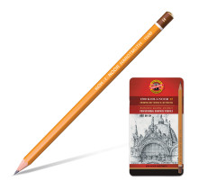 Карандаши чернографитные KOH-I-NOOR, НАБОР 12 шт., 
