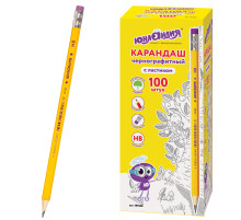 Карандаш чернографитный ЮНЛАНДИЯ, 1 шт., 