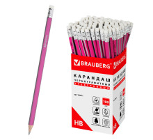 Карандаш чернографитный BRAUBERG, 1 шт., 