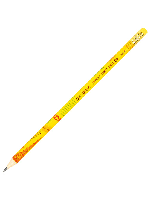 Карандаш чернографитный BRAUBERG 