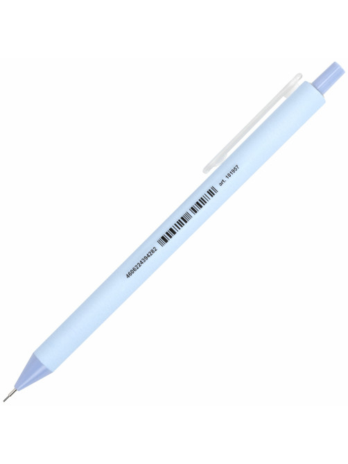 Карандаш механический 0,5 мм, BRAUBERG SOFT PASTEL, корпус soft-touch ассорти, 181957