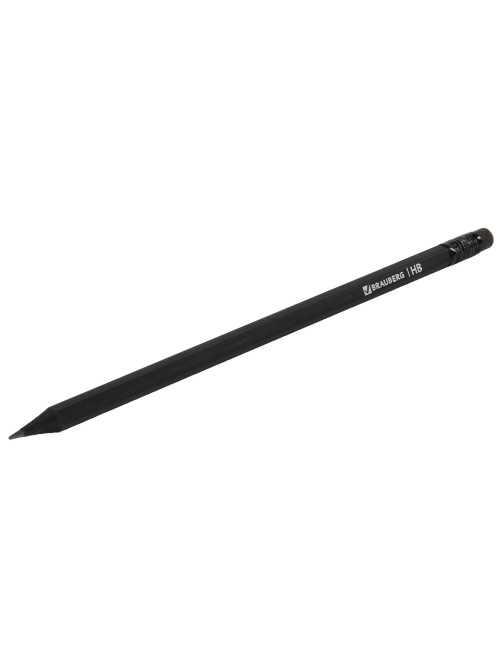Карандаши чернографитные BRAUBERG НАБОР 6 шт., 
