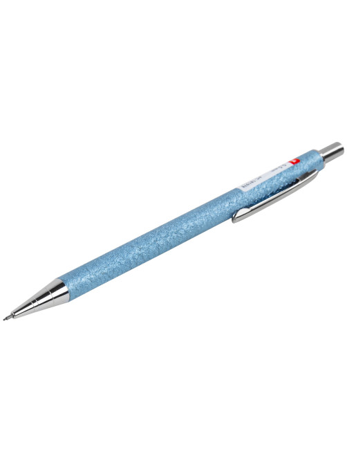 Карандаш механический 0,5 мм, HB, BRAUBERG OCEAN BLUE, металлический корпус, 181978