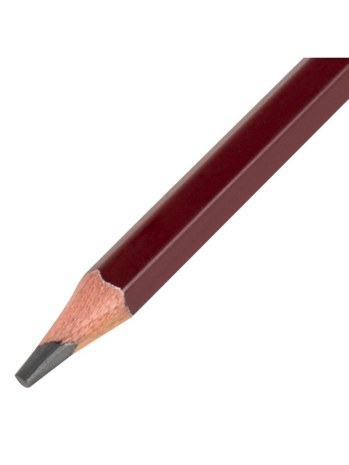 Карандаш чернографитный художественный 8B, 1 шт., BRAUBERG ART 
