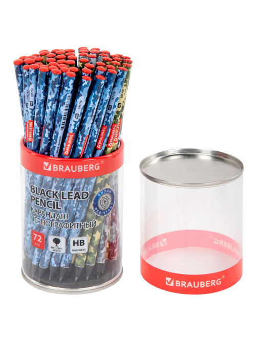 Карандаш чернографитный BRAUBERG 