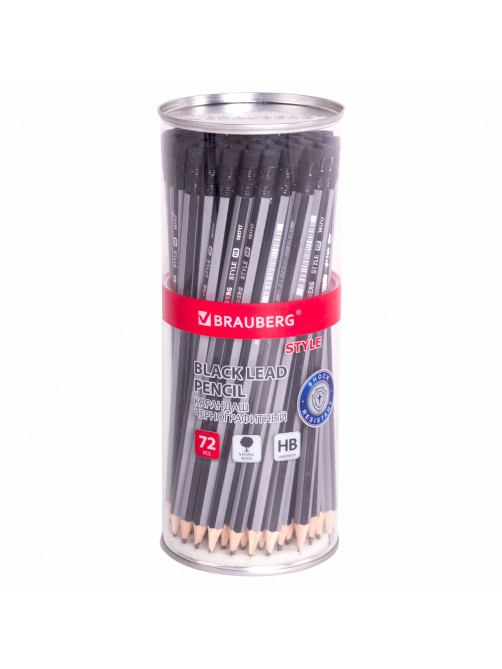 Карандаш чернографитный BRAUBERG 