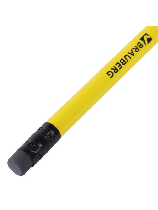 Карандаш чернографитный BRAUBERG, 1 шт., 