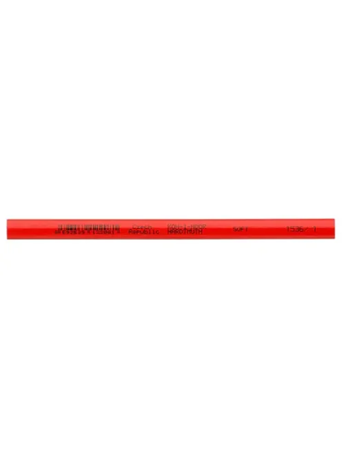 Карандаш столярный KOH-I-NOOR, 1 шт., B, грифель 5х2 мм, корпус красный, 0153600100177