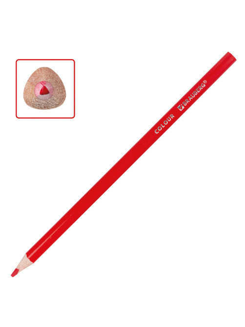 Карандаши цветные BRAUBERG PREMIUM, 24 цвета, трехгранные, грифель 3,3 мм, натуральное дерево, 181653