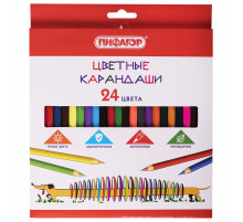 Карандаши цветные ПИФАГОР 