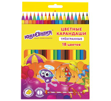 Карандаши цветные ЮНЛАНДИЯ 