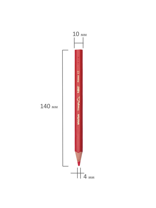 Карандаши цветные утолщенные BIC 