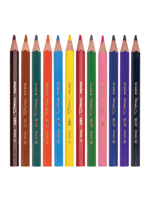Карандаши цветные утолщенные BIC 