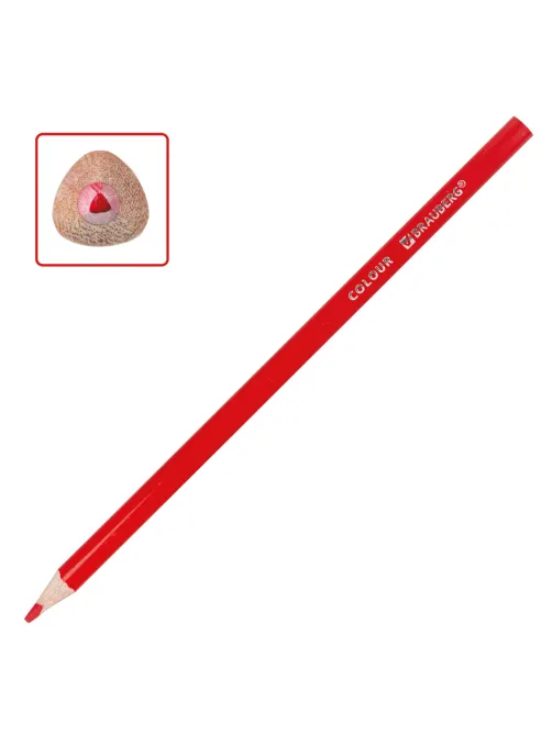 Карандаши цветные BRAUBERG PREMIUM, 36 цветов, трехгранные, грифель 3,3 мм, натуральное дерево, 181654