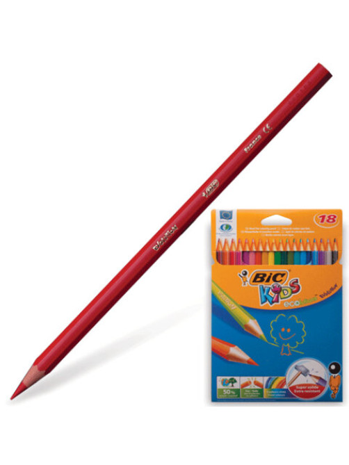Карандаши цветные пластиковые BIC (Франция) 