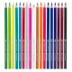 Карандаши цветные акварельные BRAUBERG PREMIUM AQUARELLE, 18 цветов, трехгранные, утолщенный грифель 4 мм, натуральное дерево, 181672