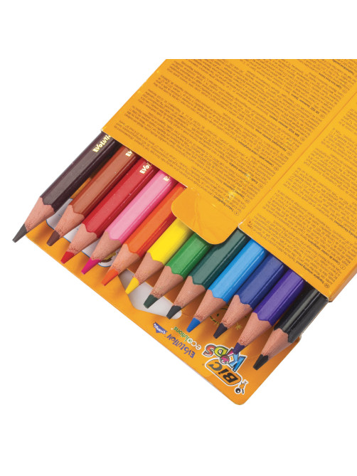 Карандаши цветные утолщенные BIC 