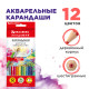 Карандаши цветные акварельные BRAUBERG 