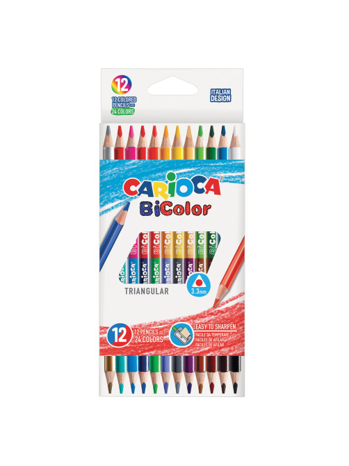 Карандаши двусторонние CARIOCA 
