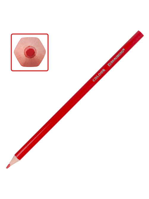 Карандаши цветные BRAUBERG PREMIUM, 6 цветов, шестигранные, грифель 3 мм, 181665