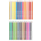 Карандаши цветные акварельные BRAUBERG PREMIUM AQUARELLE, 36 цветов, трехгранные, утолщенный грифель 4 мм, натуральное дерево, 181674