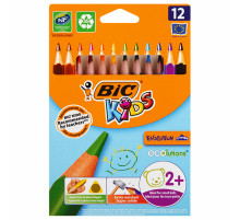 Карандаши цветные утолщенные BIC 