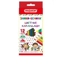 Карандаши цветные ПИФАГОР 