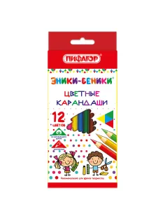 Карандаши цветные ПИФАГОР 