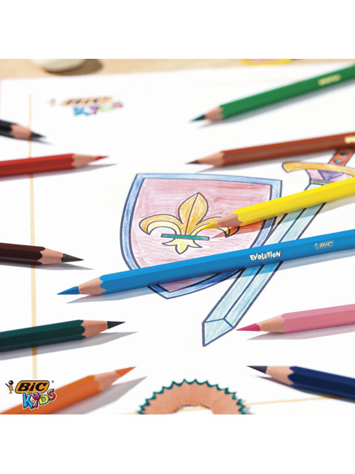 Карандаши цветные BIC 