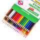 Карандаши цветные BRAUBERG KIDS NEW, 36 цветов, трехгранные, грифель 3 мм, 182003