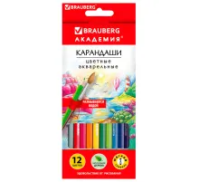 Карандаши цветные акварельные BRAUBERG 