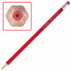Карандаши цветные стираемые с ластиком BRAUBERG ERASABLE, 12 цветов, шестигранные, грифель 3 мм, натуральное дерево, 181932