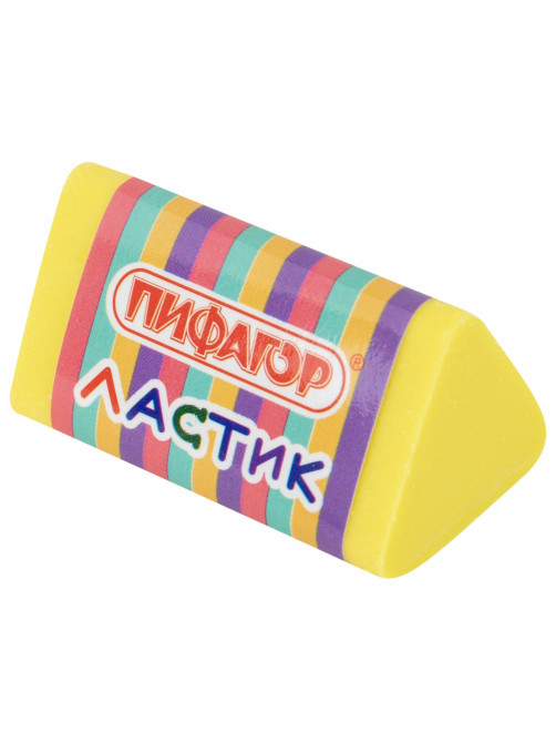 Ластик трехгранный ПИФАГОР 