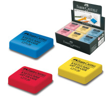 Ластик-клячка художественный FABER-CASTELL, 40х35х10 мм, цветной ассорти, 127321