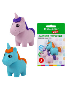 Ластики фигурные BRAUBERG KIDS 