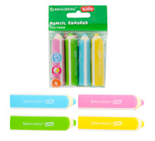 Ластики фигурные BRAUBERG KIDS 