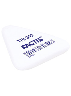 Ластик FACTIS TRI 342 (Испания), 49х45х6 мм, ассорти, треугольный, мягкий, PNFTRI342